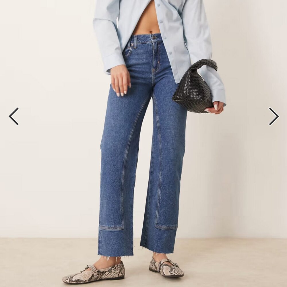 Free People Mid-Rise Risk Taker Jeans (Sz. 27)